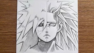 Drawing Madara Uchiha - [Naruto]