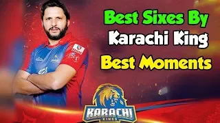 Best Sixes By Karachi King | Best Moments | HBL PSL| M1O1