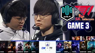 DK vs T1 Game 3 Worlds Semifinals 2021 - DAMWON KIA vs SKT T1 Game 3 Worlds Semifinals 2021