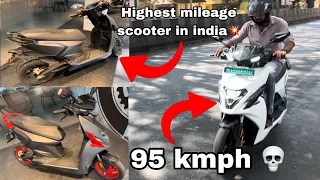 WDIQ VLOGS - HIGHEST MILEAGE ELECTRIC SCOOTER IN INDIA | SIMPLE ONE
