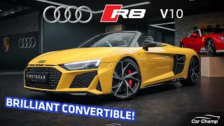 Audi R8 Spyder V10 Performance | *LOUD* | POV | Short Review | Acceleration | 0-100