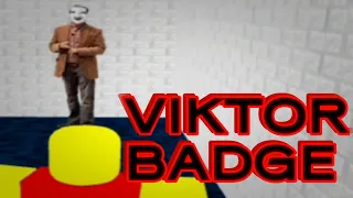 HOW TO GET VIKTOR BADGE IN Baldi's MEGA RP! REMASTERED