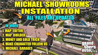 GTA 5 How To Install Michael Garage 2 + Party Terrace Mod | How To Make Character Follow Us In GTA 5