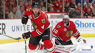 Duncan Keith and Niklas Hjalmarsson return to the United Center tonight