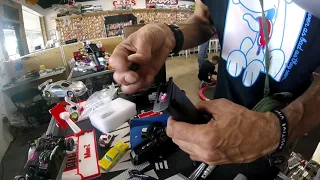 1/76 scale Mini Cooper remote control unboxing , running. By Turbo Racing.