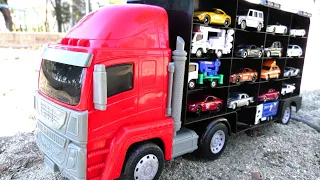 17 type Tomica & Big Red Truck