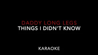 【KARAOKE】Musical『Daddy long legs』Things I didn't know 【musical piano instrumental】ミュージカル ピアノ伴奏