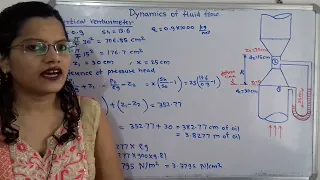 Problem on vertical Venturimeter / fluid mechanics