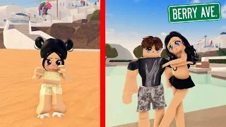 PERDEMOS A MI HIJA EN LA PLAYA DE SANTORINI ¿DONDE ESTA? ESTAMOS TRISTES BERRY AVENUE ROBLOX