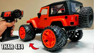 RC Modified Thar vs Rock X High Speed Car Unboxing & Testing - Chatpat toy tv
