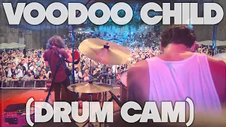 "Voodoo Child" at a Spanish Cathedral (The Main Squeeze DRUM CAM)