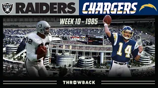 A SoCal Offensive Shootout! (Raiders vs. Chargers 1985, Week 10)