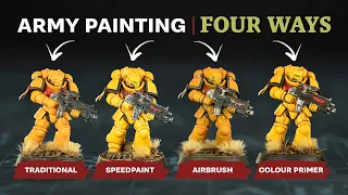 Army Painting | Four Ways