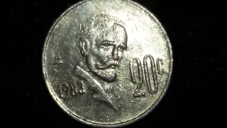 Increíble Moneda De 20 Centavos Madero Año 1983/Cuanto Vale/