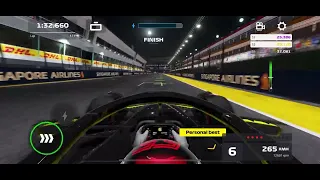 F1 Singapore Hotlap | F1 Mobile Racing | New Year's Event #f1 #f1mobileracing2023 #singaporegp