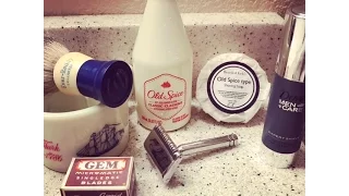 Bearded Jack's Old Spice Scent Shave Soap and EVER READY Single edge razor. 1st use and opinion.