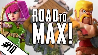 Clash Of Clans | "ROAD TO MAX TH8 EP.10" | Farming DE With Balloonian | Hogs lvl 3!