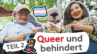 Queer und behindert – doppelt ausgeschlossen? 🌈👨‍🦽 KÜBRA spricht mit ED GREVE (Teil 2)