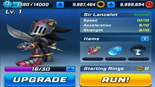 Sonic Forces Speed Battle - Sir Lancelot Shadow Unlocked New Update - All 49 Characters Unlocked