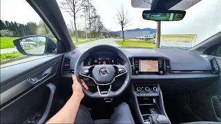 New Skoda Karoq Sportline 2023 Test Drive POV