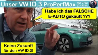 Habe ich das FALSCHE E-AUTO gekauft ??? | FAZIT VW ID.3 ProPerformanceMax