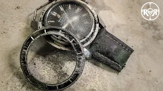 Restoration $4000 Breitling watch after motorcycle crash | destroyed Superocean Heritage Chronometer