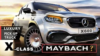 2021 Mercedes Maybach Pickup Truck as Most Luxury X Class Body Kit and Interior by Carlex Design