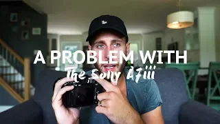 A Problem with the Sony A7iii - Screen issue