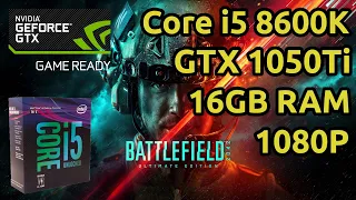 Battlefield 2042 BENCHMARKS | Core i5 8600K | 16GB 3200MHZ | GTX 1050TI 4GB | BEST SETTINGS | 1080P