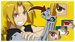 Guess the Anime Character's Eye (Easy - Hard) Quiz Challenge (20 Eyes) - AnimeGZ