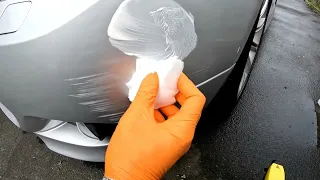 How to fix a scuffed car bumper for under $10