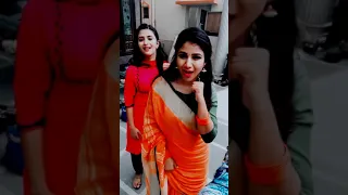 Raja Rani serial actress sandhiya and parvathy's tik tok