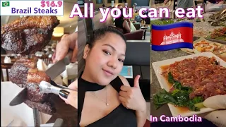 Buffet food in Cambodia - Brazilian Steakhouse buffet in Phnom Penh Cheap and Amazing Churrascaria