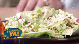 ¡Riquísimo salpicón de pollo! | Chef Omar Sandoval | Cuéntamelo YA!