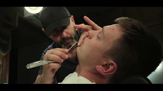 Frisor Barbershop — Опасное бритье (Straight Razor Shaving)
