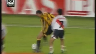 River 2 Peñarol 3 Supercopa .1995 Vuelta Los goles