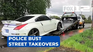 5 arrested, 6 vehicles towed after illegal street racing events in N Portland