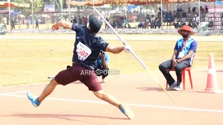 Javelin Throw Men's Final | 81st All India Inter-University Athletic Championship 2021-2022