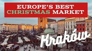 One of the BEST CHRISTMAS MARKETS in Europe: Kraków, Poland | Christmas Markets 2023 🎄