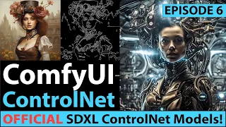 ComfyUI : NEW Official ControlNet Models are released!  Here is my tutorial on how to use them.