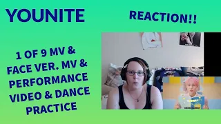 YOUNITE "1 of 9" MV & Face Ver. MV & Special Performance Video & Dance Practice Reaction!!!