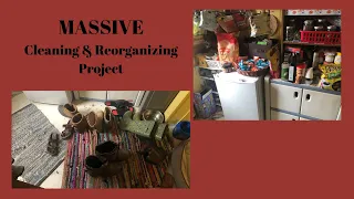 MASSIVE Cleaning & Reorganizing Project!  It Was A BIG Job! ~PLUS Sally Update~