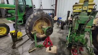 John Deere 4020 axle and Brake tips and tricks