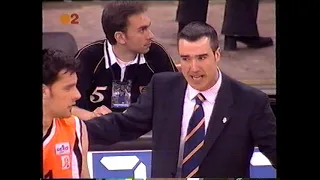 Copa ULEB. Temporada 2002-2003. Semifinal (vuelta). Estudiantes vs Pamesa Valencia (1a mitad)