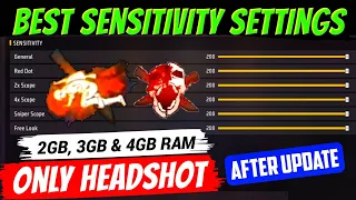 200 Sensitivity - After Update 🤯🔥 | Best Sensitivity In Free Fire After Update | Free Fire Max