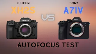 Sony A7IV vs Fuji XH2S Autofocus Test