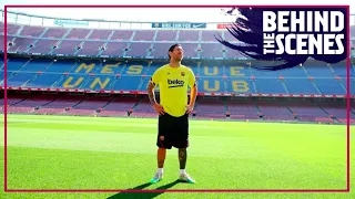 The most special training session... (back to Camp Nou)