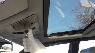 Аварийное закрывание люка Mercedes W210 emergency closing the sunroof