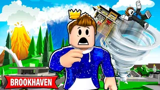 TOP 3 DESASTRES NATURALES en BROOKHAVEN! 🌪️🏡 - Roblox YoSoyLoki