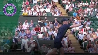 Wimbledon's most competitive ball boy! | Wimbledon 2018